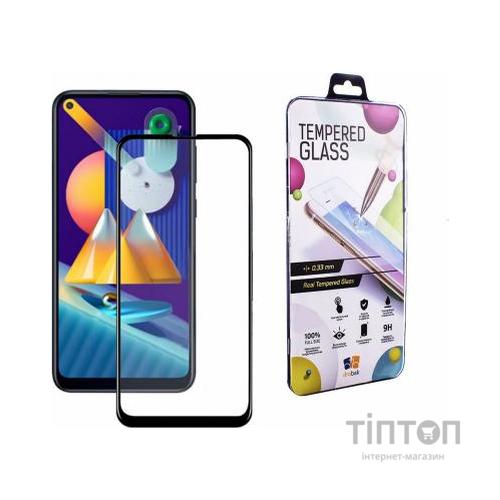 Скло захисне Drobak Ceramics Samsung Galaxy M11 (Black) (121234) (121234)