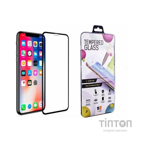 Скло захисне Drobak для iPhone 11 Pro (Black) (500275)