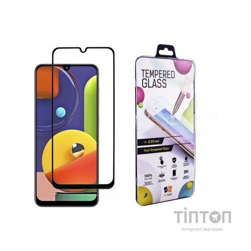 Скло захисне Drobak для Samsung Galaxy A50s (Black) (441624)