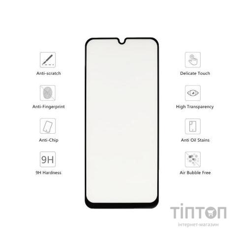 Скло захисне Drobak для Samsung Galaxy A50s (Black) (441624)