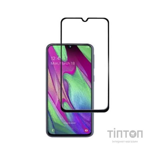 Скло захисне Drobak Full Glue для Samsung Galaxy A70 (Black) (441608)