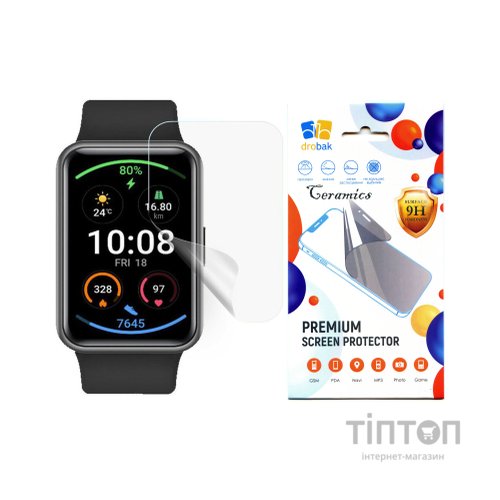 Скло захисне Drobak glass-film Ceramics OPPO Watch Free (313177)