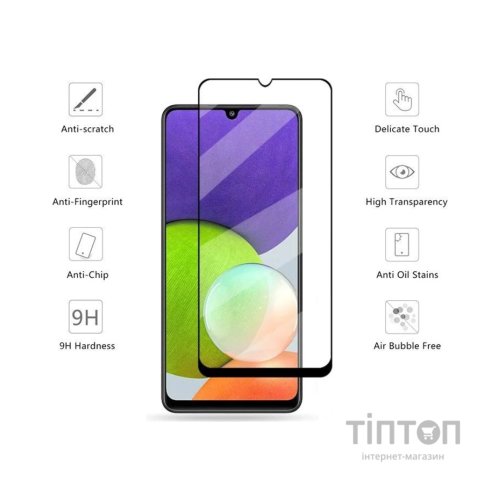 Скло захисне Drobak glass-film Matte Ceramics Samsung Galaxy A22 (494953)