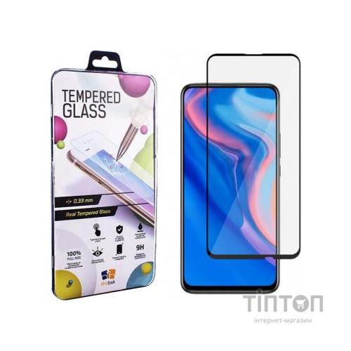 Скло захисне Drobak Honor 9 X Black Full Cover Full Glue (440910)