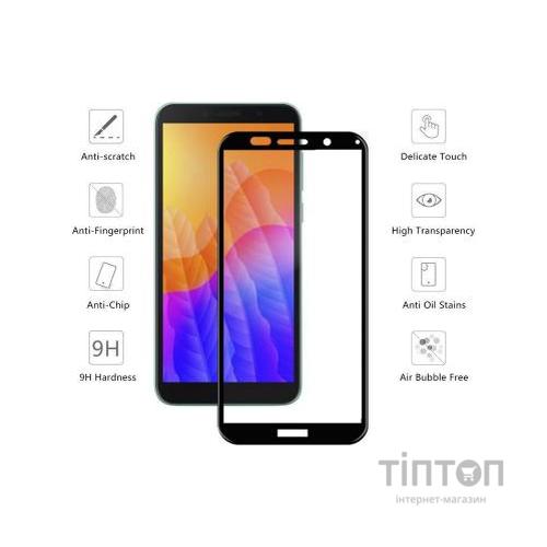 Скло захисне Drobak Huawei Y5p (Black) (121285) (121285)