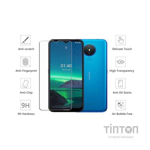Скло захисне Drobak Nokia 1.4 (464657)