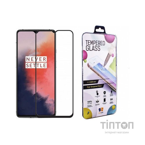 Скло захисне Drobak OnePlus 7T (Black) (454510)