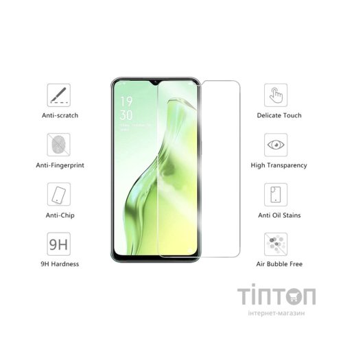 Скло захисне Drobak OPPO A73 (242436)