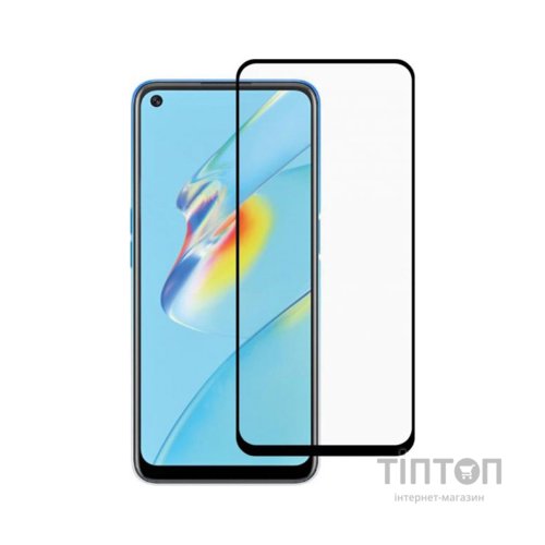 Скло захисне Drobak OPPO A76 Black Frame A+ (505040)