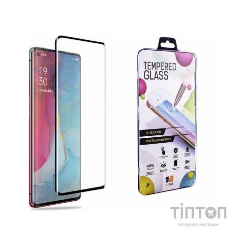 Скло захисне Drobak OPPO Reno3 Pro (Black) (121252)