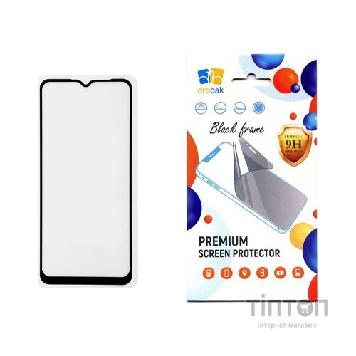 Скло захисне Drobak Poco C40 \ Poco C55 Black (535399)