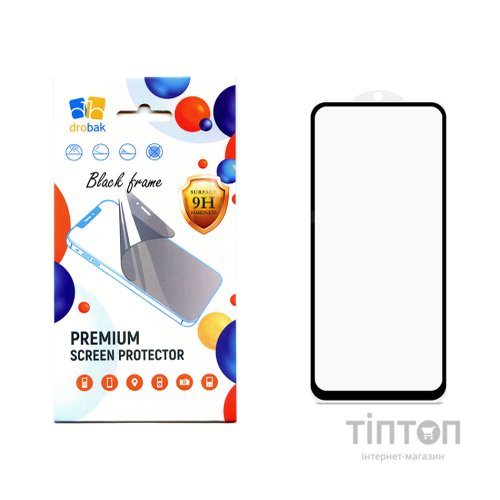 Скло захисне Drobak Poco M5s (Black) (717141)