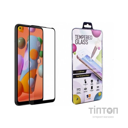 Скло захисне Drobak Samsung A11 (Black) (121276) (121276)
