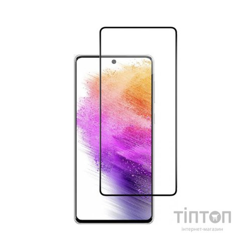 Скло захисне Drobak Samsung Galaxy A73 5G Black Frame A+ (444444)