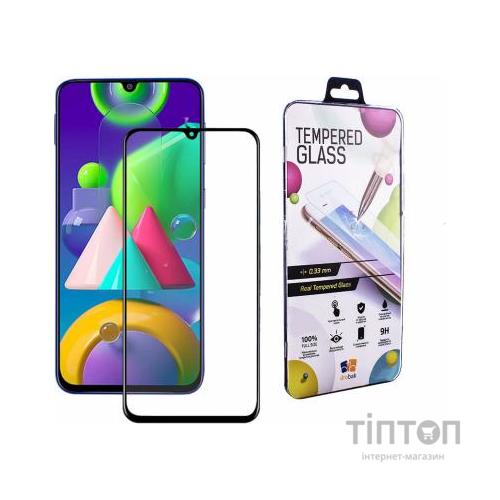 Скло захисне Drobak Samsung Galaxy М21 (Black) (121226)