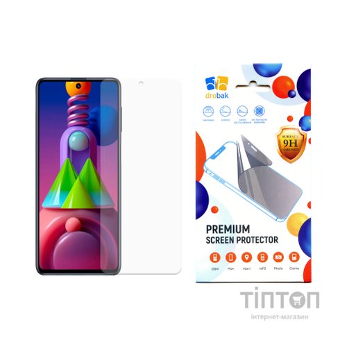 Скло захисне Drobak Samsung Galaxy M52 5G (616140)