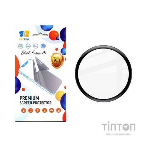 Скло захисне Drobak Samsung Galaxy Watch 6 Classic 47mm Black Frame A+ (323222)