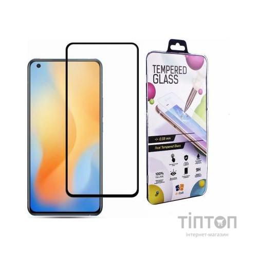 Скло захисне Drobak Vivo Y30 Full Cover Full Glue (Black) (222230) (222230)