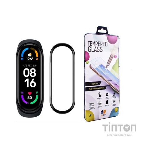 Скло захисне Drobak Xiaomi Mi Smart Band 6 (313136)