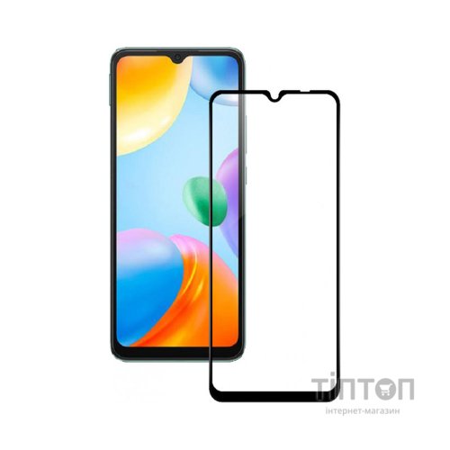 Скло захисне Drobak Xiaomi Redmi 10C (Black) (444439)