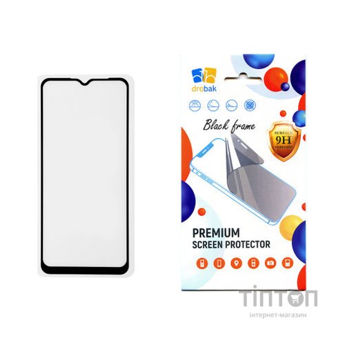 Скло захисне Drobak Xiaomi Redmi 13C (Black) (171738)