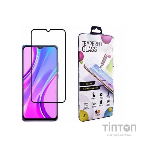 Скло захисне Drobak Xiaomi Redmi 9A Full Cover Full Glue (Black) (222233) (222233)