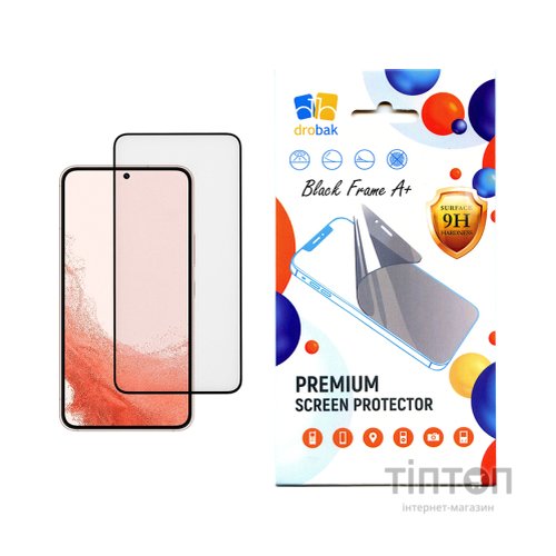 Скло захисне Drobak Xiaomi Redmi Note 11 Pro Black Frame A+ (616177)