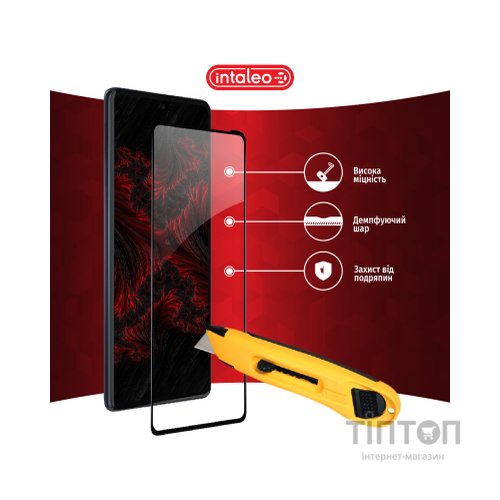 Скло захисне Intaleo Full Glue MOTO EDGE 30 Pro 5G (1283126528576)