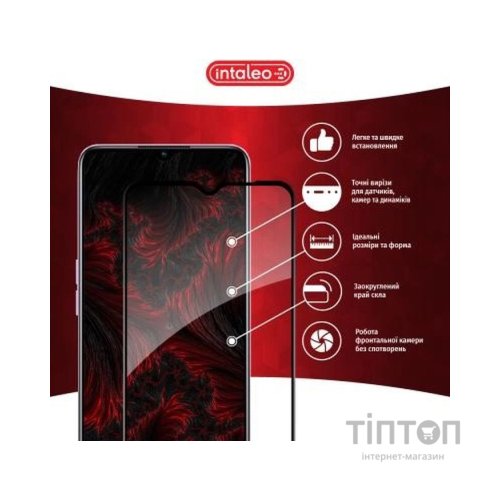 Скло захисне Intaleo Full Glue Realme 9 Pro Plus (1283126542695)