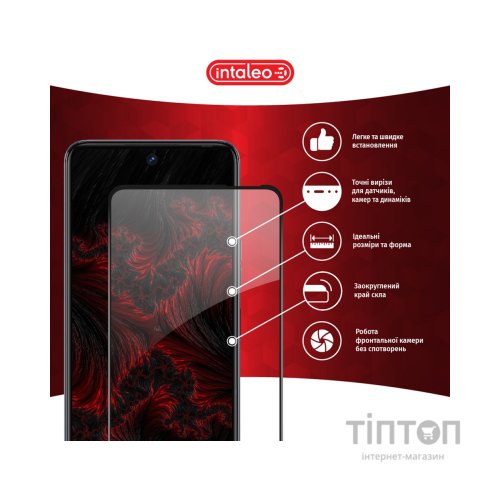 Скло захисне Intaleo Full Glue Tecno Camon 18 (1283126529146)