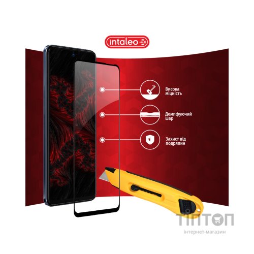Скло захисне Intaleo Full Glue Tecno Camon 18 (1283126529146)