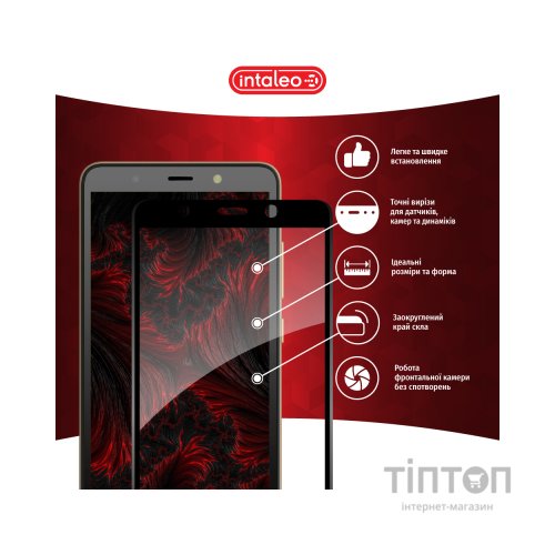 Скло захисне Intaleo Full Glue Tecno POP 3 (BB2) (1283126503115)