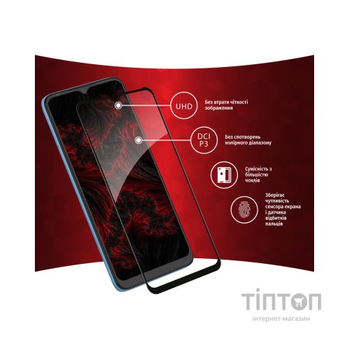 Скло захисне Intaleo Full Glue Tecno Pop 5 LTE (1283126535376)