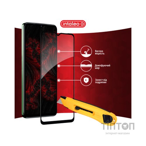 Скло захисне Intaleo Full Glue Tecno Spark 10 (1283126580611)
