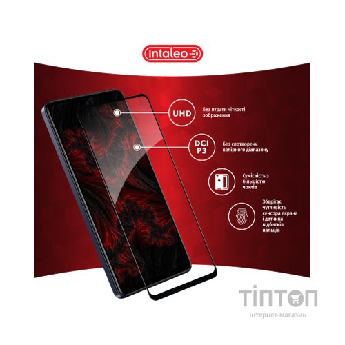 Скло захисне Intaleo Full Glue Tecno Spark 10 Pro (1283126580628)