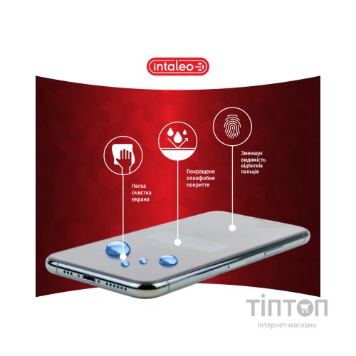 Скло захисне Intaleo Full Glue Tecno Spark 10 Pro (1283126580628)