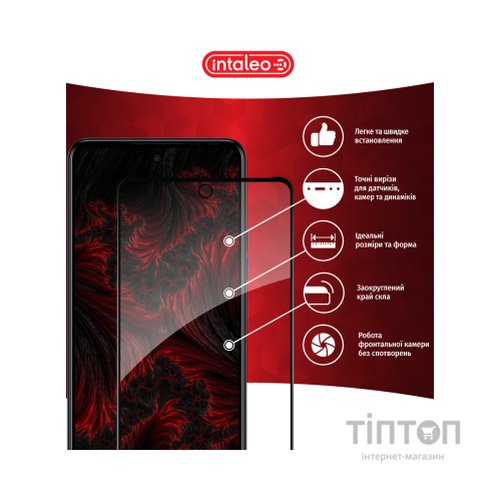 Скло захисне Intaleo Full Glue Tecno Spark 10 Pro (1283126580628)