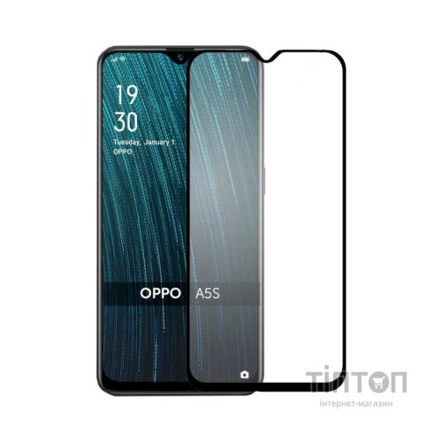 Скло захисне MakeFuture Full Cover Full Glue Oppo A5s (MGF-OPA5S)
