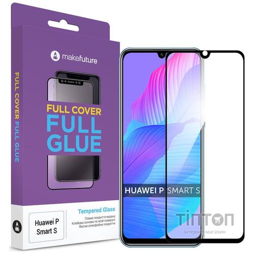 Скло захисне MakeFuture Huawei P Smart S Full Cover Full Glue (MGF-HUPSS)