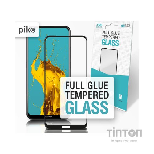 Скло захисне Piko Full Glue Nokia 3.4 (1283126511530)