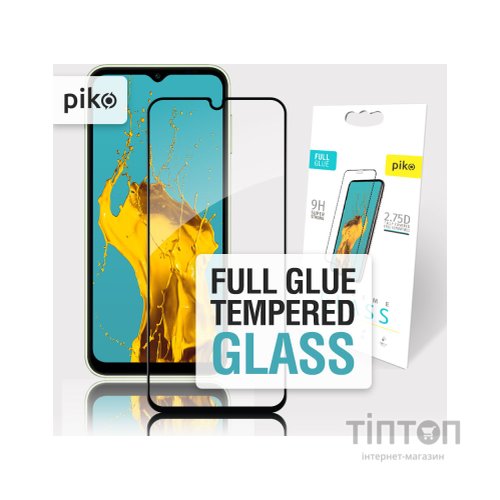 Скло захисне Piko Full Glue Samsung A14 (1283126559785)