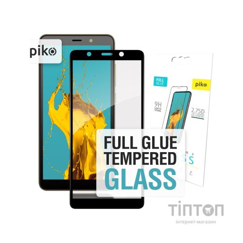 Скло захисне Piko Full Glue Tecno POP 3 (BB2) (1283126503191)
