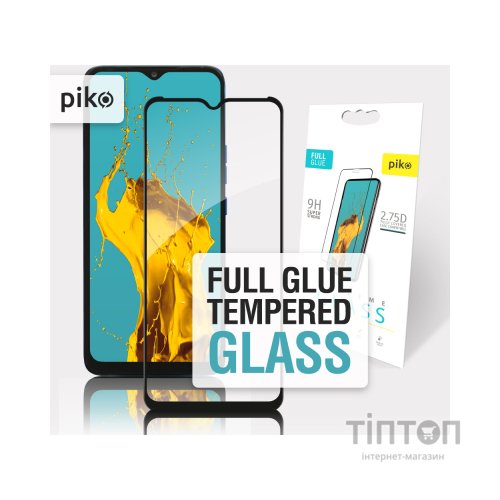 Скло захисне Piko Full Glue Tecno Pop 5 LTE (1283126535383)
