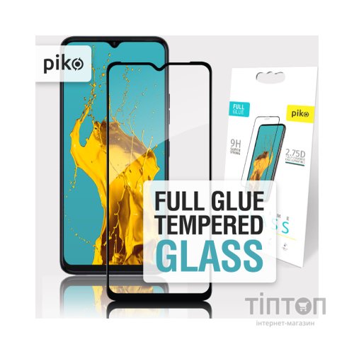 Скло захисне Piko Full Glue Tecno Spark 10 (1283126580635)