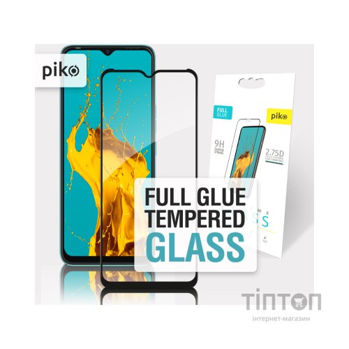 Скло захисне Piko Full Glue Tecno Spark 8 (1283126533105)