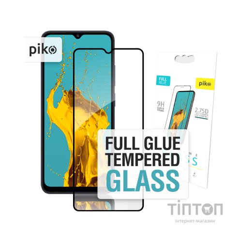 Скло захисне Piko Full Glue Xiaomi Redmi 12C (1283126573781)