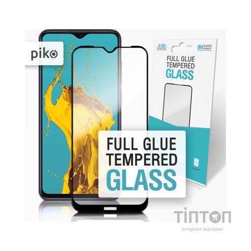 Скло захисне Piko Full Glue Xiaomi Redmi Note 8T (1283126496547)