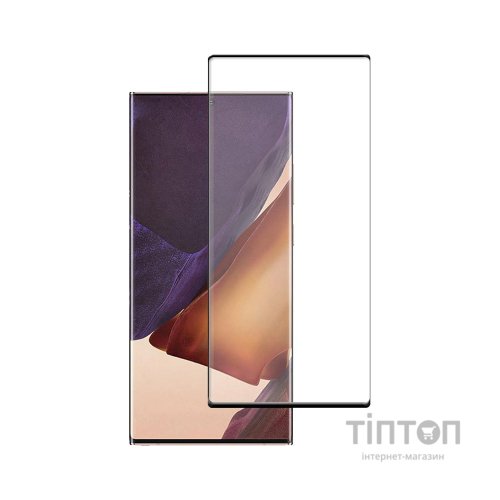 Скло захисне PowerPlant 3D Samsung Galaxy Note 20 Ultra, Black (GL609048)