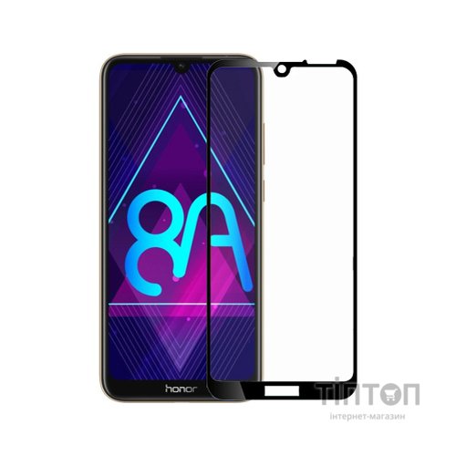 Скло захисне PowerPlant Full screen Honor 8A / Honor 8A Pro, Black (GL607501)