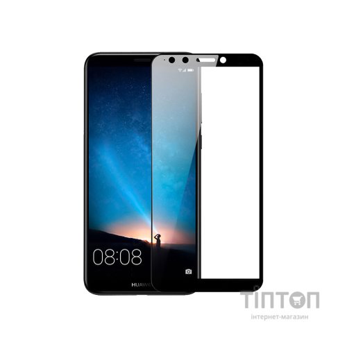 Скло захисне PowerPlant Full screen Huawei Y9 (2018), Black (GL604937)